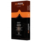 Презервативы с увеличенным количеством смазки DOMINO Easy Entry - 6 шт. - Domino - купить с доставкой в Евпатории
