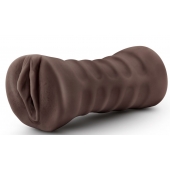 Коричневый мастурбатор-вагина Hot Chocolate Brianna - Blush Novelties - в Евпатории купить с доставкой