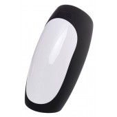 Черно-белый перезаряжаемый мастурбатор Erotist Hailstorm - Erotist Adult Toys - в Евпатории купить с доставкой