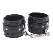 Черные наручники Surrender Wrist Restraints - Chisa - купить с доставкой в Евпатории