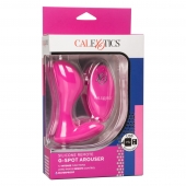 Розовый массажер G-точки Remote G Spot Arouser - 10,75 см. - California Exotic Novelties