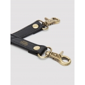 Черный фиксатор для манжет Bound to You Faux Leather Hogtie - Fifty Shades of Grey - купить с доставкой в Евпатории