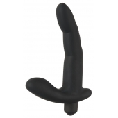 Черный вибромассажер простаты Naughty Finger Prostate Vibe - 13,8 см. - Orion - в Евпатории купить с доставкой