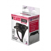 Черный пояс для насадок CLASS STRAP Restyling - LOVETOY (А-Полимер) - купить с доставкой в Евпатории