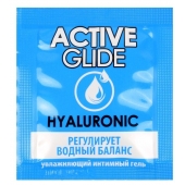 Лубрикант на водной основе Active Glide с гиалуроновой кислотой - 3 гр. - Биоритм - купить с доставкой в Евпатории