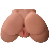 Кофейный мастурбатор-полуторс Perfect Ass Masturbator - Pipedream - в Евпатории купить с доставкой