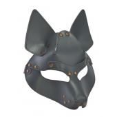 Серая маска Wolf с клепками - Sitabella - купить с доставкой в Евпатории