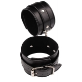 Черные оковы Classic Ankle Cuffs - Chisa - купить с доставкой в Евпатории
