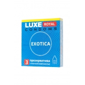 Текстурированные презервативы LUXE Royal Exotica - 3 шт. - Luxe - купить с доставкой в Евпатории