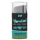 Жидкий интимный гель с эффектом вибрации Vibration! Gin   Tonic - 15 мл. - INTT - купить с доставкой в Евпатории