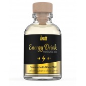 Массажный гель с согревающим эффектом Energy Drink - 30 мл. - INTT - купить с доставкой в Евпатории