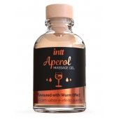 Массажный гель с согревающим эффектом Aperol - 30 мл. - INTT - купить с доставкой в Евпатории
