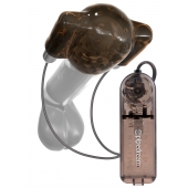 Дымчатый вибростимулятор головки пениса Dual Vibrating Head Teaser - Pipedream - в Евпатории купить с доставкой