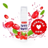 Гель-смазка Tutti-frutti со вкусом барбариса - 30 гр. - Биоритм - купить с доставкой в Евпатории