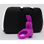 Фиолетовое эрекционное виброкольцо Happy Rabbit Cock Ring Kit - Happy Rabbit - в Евпатории купить с доставкой