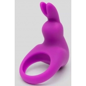 Фиолетовое эрекционное виброкольцо Happy Rabbit Cock Ring Kit - Happy Rabbit - в Евпатории купить с доставкой