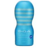 Мастурбатор с охлаждающей смазкой TENGA Original Vacuum Cup Cool - Tenga - в Евпатории купить с доставкой