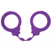 Фиолетовые силиконовые поножи Limitation - Lola Games - купить с доставкой в Евпатории