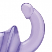 Фиолетовый безремневой страпон Strapless Strap-On - Lux Fetish - купить с доставкой в Евпатории