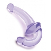 Фиолетовый безремневой страпон Strapless Strap-On - Lux Fetish - купить с доставкой в Евпатории