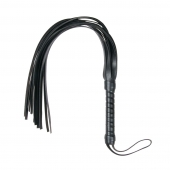 Черный флоггер Flogger Whip - 46 см. - Easy toys - купить с доставкой в Евпатории