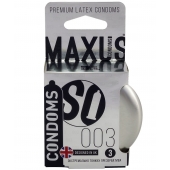 Экстремально тонкие презервативы в железном кейсе MAXUS Extreme Thin - 3 шт. - Maxus - купить с доставкой в Евпатории