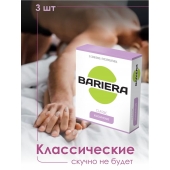 Классические презервативы Bariera Classic - 3 шт. - Bariera - купить с доставкой в Евпатории