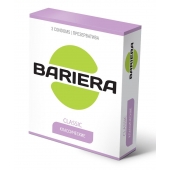Классические презервативы Bariera Classic - 3 шт. - Bariera - купить с доставкой в Евпатории