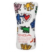 Мастурбатор-туба Keith Haring Soft Tube CUP - Tenga - в Евпатории купить с доставкой