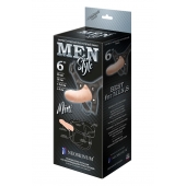 Пустотелый фаллопротез MEN STYLE - 17,5 см. - LOVETOY (А-Полимер) - купить с доставкой в Евпатории