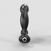 Черный вибромассажер простаты и промежности Prostate Pro с пультом ДУ - Bathmate - в Евпатории купить с доставкой