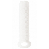 Белый фаллоудлинитель Homme Long - 13,5 см. - Lola Games - в Евпатории купить с доставкой