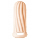 Телесный фаллоудлинитель Homme Wide - 11 см. - Lola Games - в Евпатории купить с доставкой