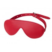 Красная маска Anonymo из искусственной кожи - ToyFa - купить с доставкой в Евпатории