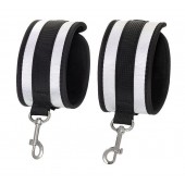 Серебристо-черные оковы Anonymo - ToyFa - купить с доставкой в Евпатории