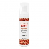 Разогревающее массажное масло  с ароматом клубники Gourmet Strawberry - 50 мл. - Exsens - купить с доставкой в Евпатории
