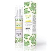 Разогревающее массажное масло Gourmet Spearmint Organic с органическими ингредиентами - 50 мл. - Exsens - купить с доставкой в Евпатории
