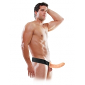 Полый страпон 8  Hollow Strap-On телесного цвета - 19 см. - Pipedream - купить с доставкой в Евпатории