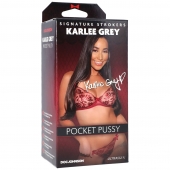 Мастурбатор-вагина Karlee Grey ULTRASKYN Pocket Pussy - Doc Johnson - в Евпатории купить с доставкой