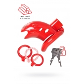 Красный мужской пояс верности из пластика - ToyFa - купить с доставкой в Евпатории