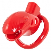 Красный мужской пояс верности из пластика - ToyFa - купить с доставкой в Евпатории