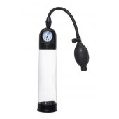 Прозрачная механическая помпа Roald с манометром - Sexus - в Евпатории купить с доставкой