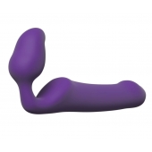 Фиолетовый безремневой страпон Queens L - Adrien Lastic - купить с доставкой в Евпатории
