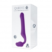Лиловый безремневой страпон Queens M - Adrien Lastic - купить с доставкой в Евпатории
