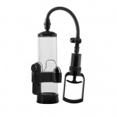 Прозрачная вакуумная помпа с вибрацией Vibrating Penis Pump - Dream Toys - в Евпатории купить с доставкой