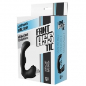 Черный вибромассажер простаты FantASStic Vibrating Prostate Massager - 11,3 см. - Dream Toys - в Евпатории купить с доставкой