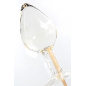 Прозрачный леденец в форме малой анальной пробки со вкусом пина колада - Sosuчki - купить с доставкой в Евпатории