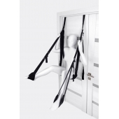 Черные секс-качели на дверь Anonymo №0505 - ToyFa - купить с доставкой в Евпатории