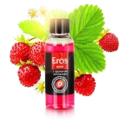 Массажное масло Eros fantasy с ароматом земляники - 50 мл. - Биоритм - купить с доставкой в Евпатории