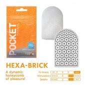 Карманный мастурбатор HEXA-BRICK - Tenga - в Евпатории купить с доставкой